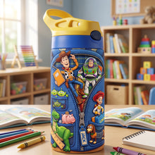 Load image into Gallery viewer, Adventure Friends Colorful Kid Tumbler - Personalized Gifts For Kids
