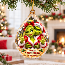 Load image into Gallery viewer, Furry Mischief Couples Acrylic Ornament - Personalized Christmas Gifts For Couples 07ohqn141026 Ornament PopCulturePrints
