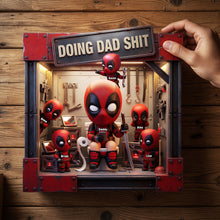 Load image into Gallery viewer, Doing Dad Shit - Personalized Funny Fighter Dad Metal Sign Metal Signs PopCulturePrints
