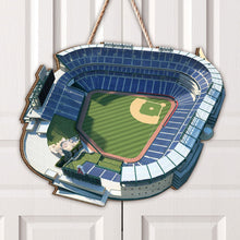 Load image into Gallery viewer, Personalized Wooden Baseball Stadium Sign - Perfect Gift for Fans
