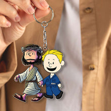 Load image into Gallery viewer, Custom Christian Keychain: Personalized Gift for Faith &amp; Friendship Keychains PopCulturePrints
