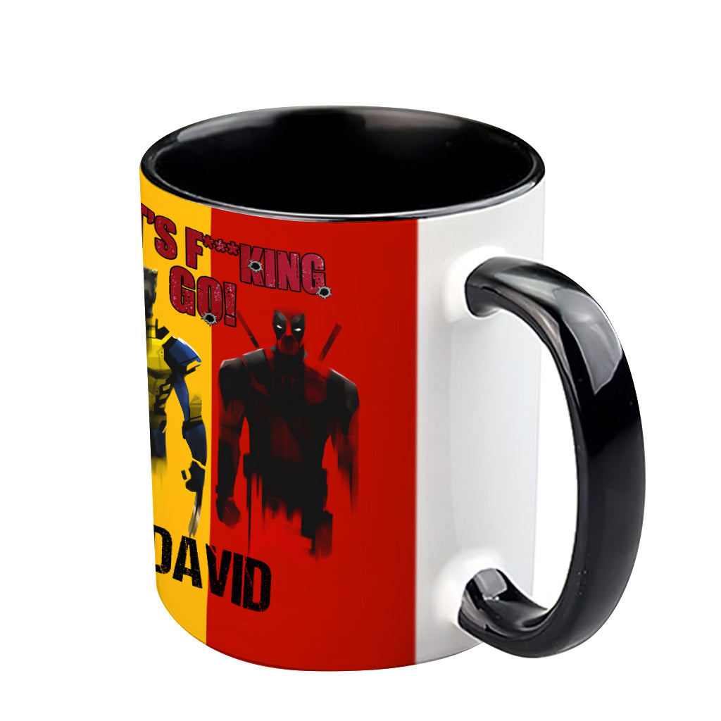 Let's F**king Go - Deadpool & Wolverine Personalized Mug