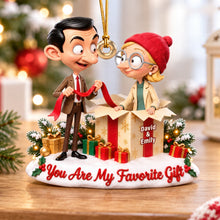 Load image into Gallery viewer, You’re My Favorite Gift Ornament - Personalized Christmas Gift for Couples
