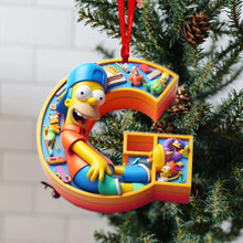 Load image into Gallery viewer, Personalized Movie Lover Acrylic Ornament - Custom Alphabet Letter Ornament PopCulturePrints
