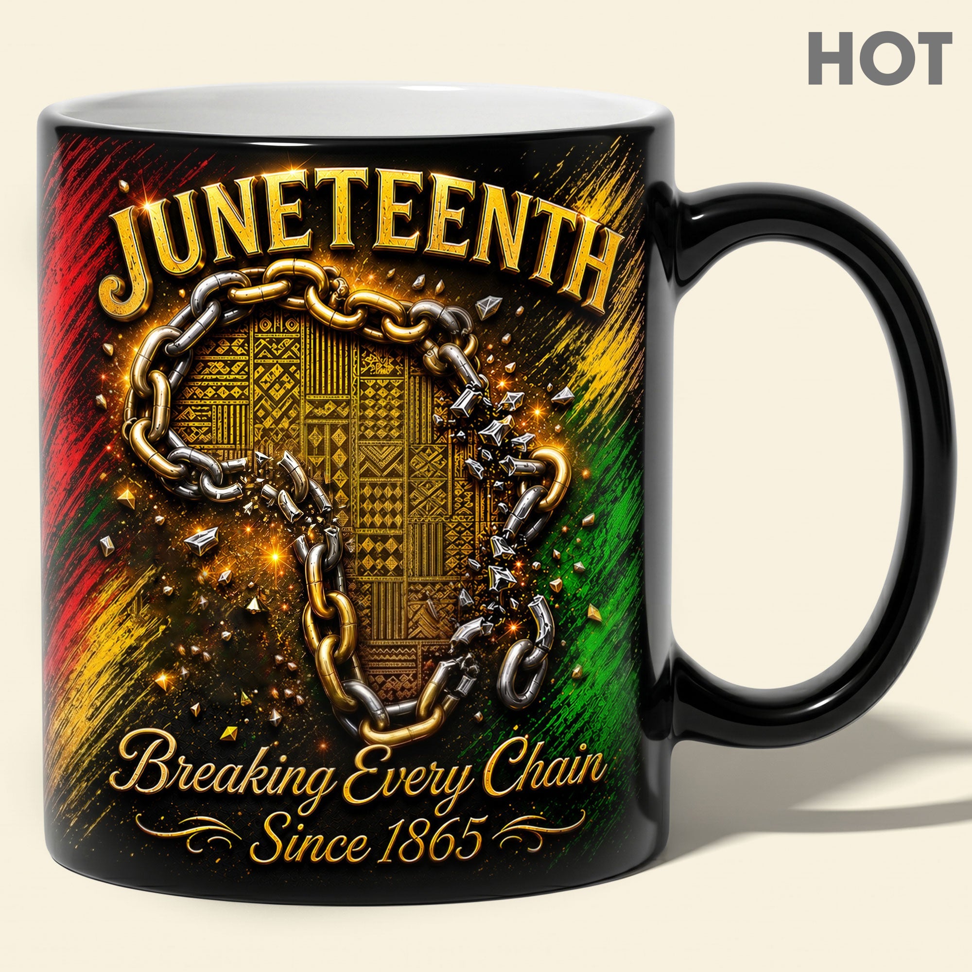 Celebrate Freedom with Every Sip - Juneteenth Magic Mug - Personalized Gifts for History Buffs and Patriots
