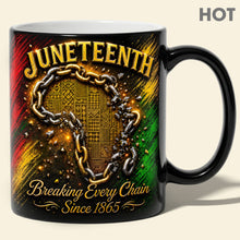 Load image into Gallery viewer, Celebrate Freedom with Every Sip - Juneteenth Magic Mug - Personalized Gifts for History Buffs and Patriots
