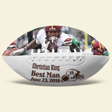 Load image into Gallery viewer, Personalized American Football Photo Gift - Customizable for Players American Football PopCulturePrints
