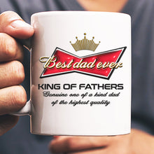 Load image into Gallery viewer, Personalized Dad&#39;s Beer Mug – Cheerful Gift for Beer Lovers Coffee Mug PopCulturePrints
