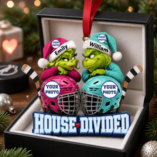 Load image into Gallery viewer, House Divided Mischievous Sport Duo Christmas Ornament - Personalized Gifts For Couple 02hulu081026 Ornament PopCulturePrints
