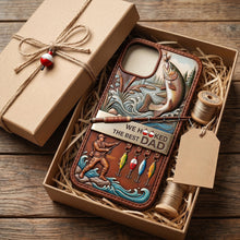Load image into Gallery viewer, We Hooked The Best Dad - Personalized Reel Cool Fishing Dad Phone Case Phone Case PopCulturePrints
