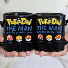 Load image into Gallery viewer, PokéDad Personalized Mug - Greatest Balls Edition Coffee Mug PopCulturePrints
