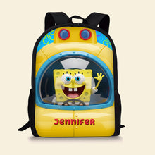 Load image into Gallery viewer, Happy Sea Adventure School Bag - A Perfect Personalized Gift for Kids Backpack PopCulturePrints
