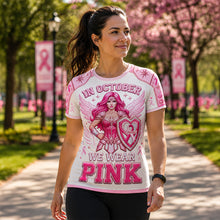 Load image into Gallery viewer, In October We Wear Pink - Personalized 3D Shirt for Cancer Awareness
