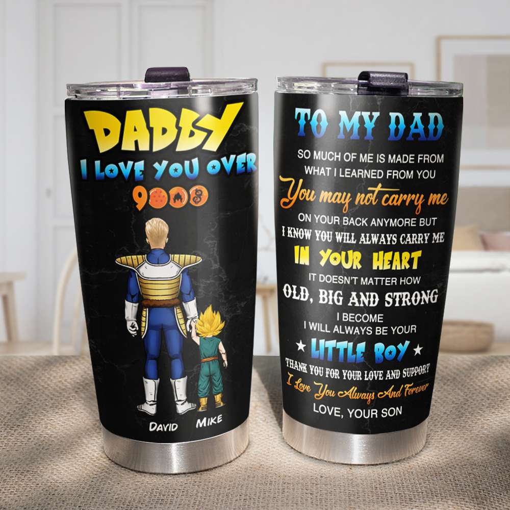 Dad, My Hero - Personalized Heroic Tumbler