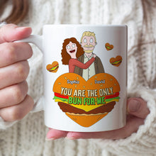 Load image into Gallery viewer, You Are The Only Bun For Me - Personalized Couple Mug Coffee Mug PopCulturePrints
