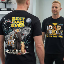 Load image into Gallery viewer, Best Dad Ever Shirt - Custom Gift for Dads, Grandpas, and Dads-to-Be Shirts PopCulturePrints
