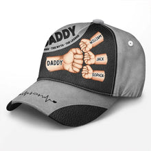 Load image into Gallery viewer, Dad: The Man, The Myth, The Legend - Personalized Classic Cap - Perfect Gift for Dad, Grandpa, and More! Classic Cap PopCulturePrints
