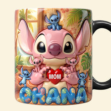 Load image into Gallery viewer, Mama Love - A Magical Personalized Mug for Mom Coffee Mug PopCulturePrints
