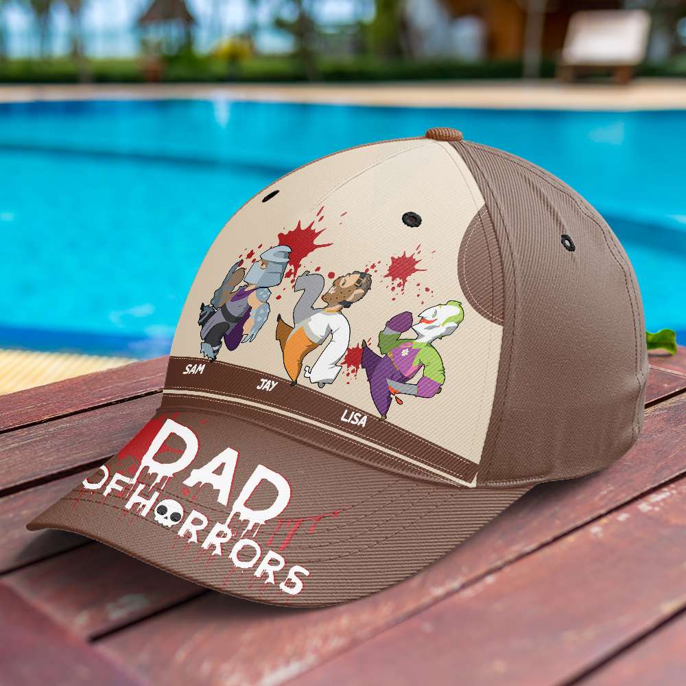 Personalized Horror-Themed Dad Cap