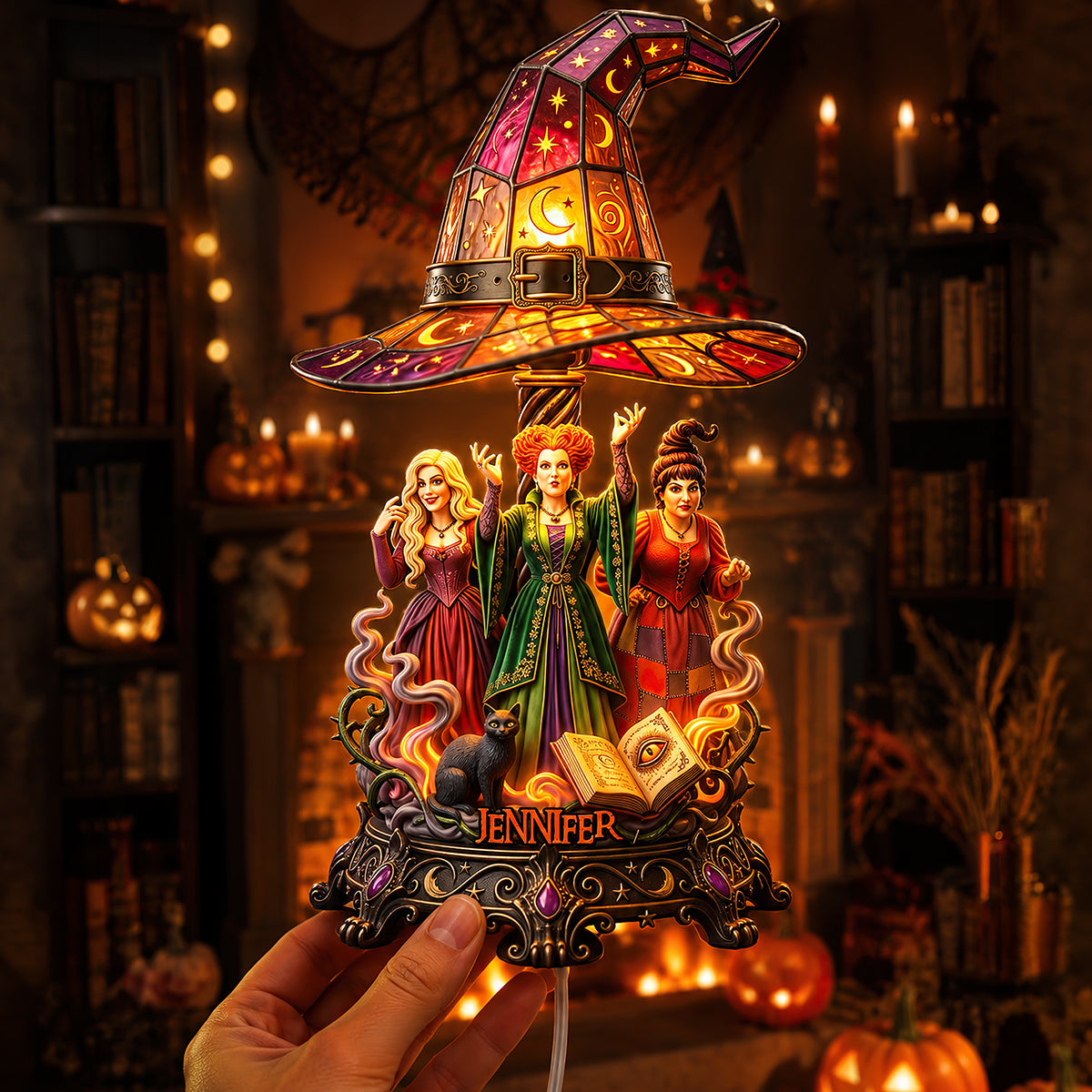 “Enchanting Magic Awaits” - Whimsical Fantasy Acrylic Light Box - Personalized Gifts