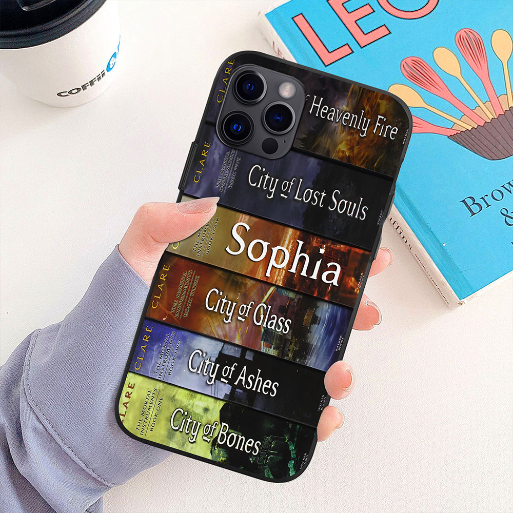 Personalized Book Lover Phone Case - The Mortal Instruments Edition