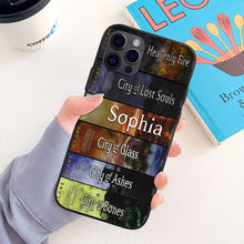 Load image into Gallery viewer, Personalized Book Lover Phone Case - The Mortal Instruments Edition
