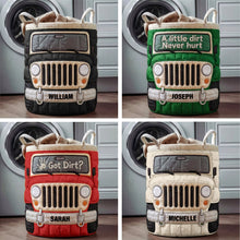 Load image into Gallery viewer, Dirt Journey Quilted Laudry Basket - Personalized Gifts For Off-road Lovers 06qhqn140726 Laundry Basket PopCulturePrints
