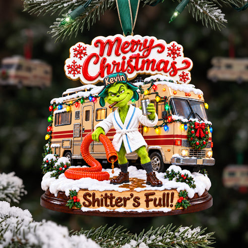 Camping Car Ornament - Personalized Gifts For Comedy Lover Christmas Ornament 04NATA141026 Ornament PopCulturePrints