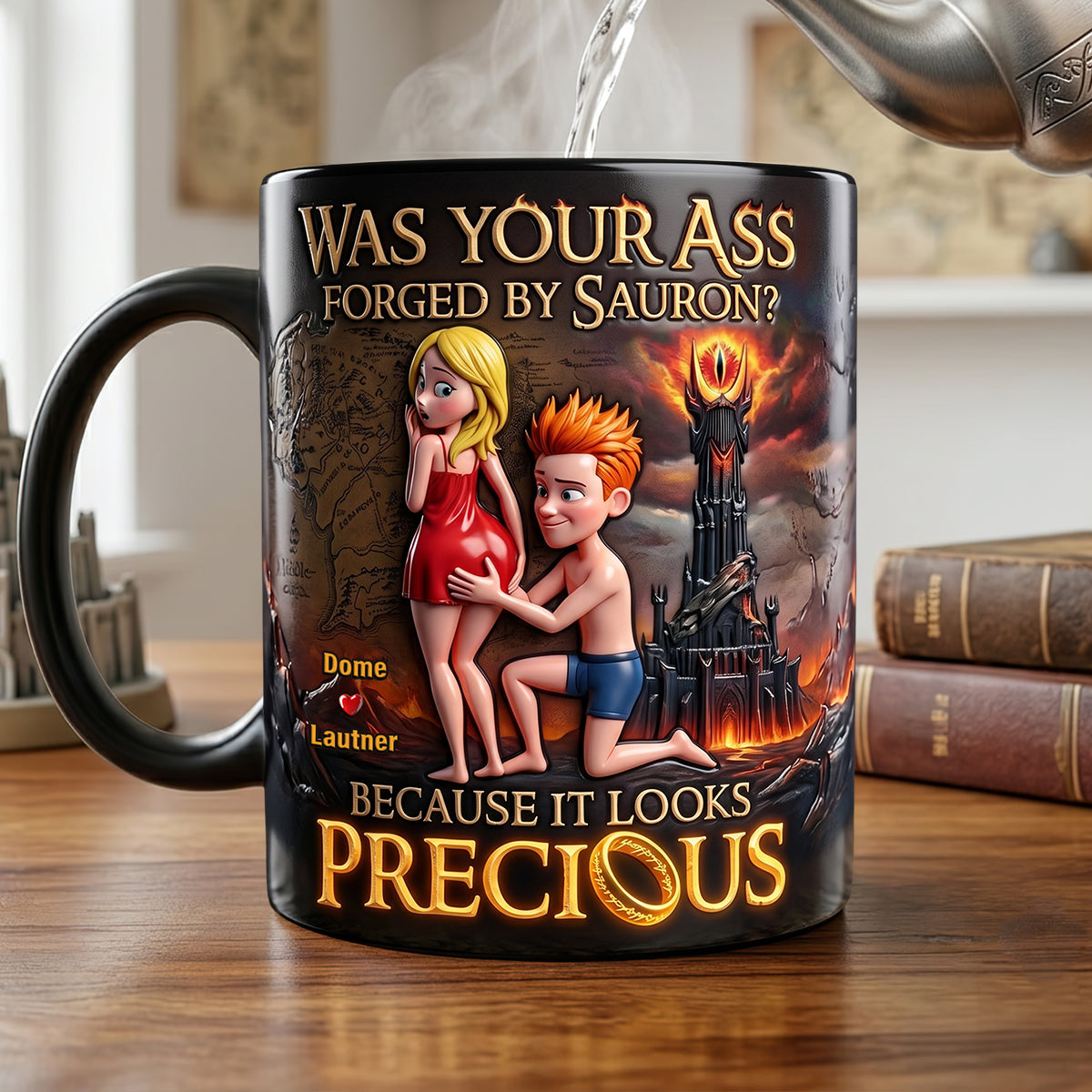 “Your Ass Could Be Legendary!” - Naughty Coffee Magic Mug - Personalized Gifts For Couples