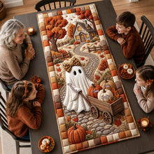 Load image into Gallery viewer, "Boo-tiful Memories for Grandkids – Personalized Halloween Table Runner"
