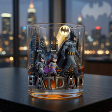 Load image into Gallery viewer, "Like a Normal Dad But Cooler" - Personalized Round Glass - Gift for Dad, Grandpa &amp; More Glass PopCulturePrints
