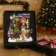 Load image into Gallery viewer, &quot;Family is Everything&quot; - Personalized Christmas Acrylic Ornament - Custom Gift for Everyone in the Family Ornament PopCulturePrints
