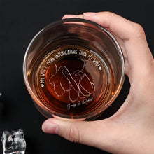 Load image into Gallery viewer, Personalized Intoxicating Whiskey Glass for Couples Whiskey Glass PopCulturePrints
