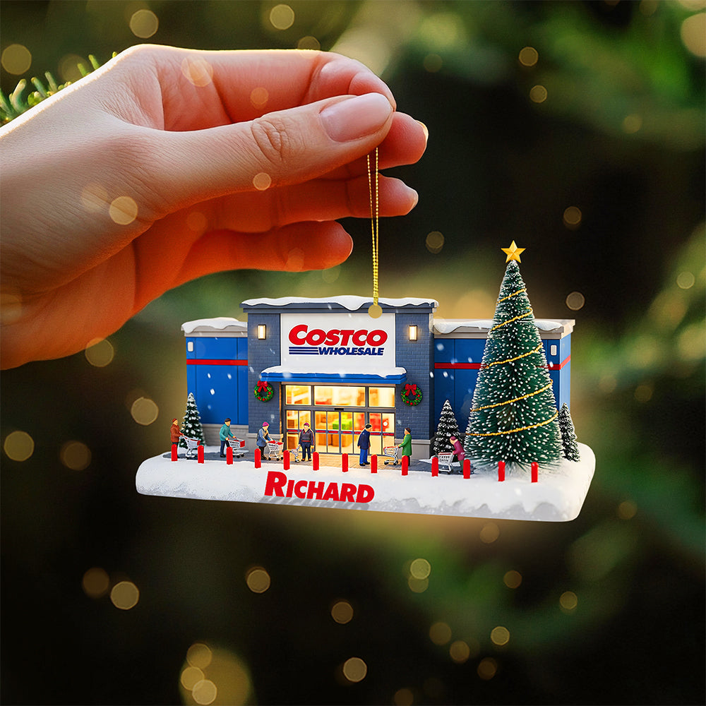 Bring Joy Home - Personalized Supermarket Ornament - Unique Gift for Family and Friends Ornament PopCulturePrints
