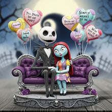 Load image into Gallery viewer, Till Death Do Us Part - Personalized Acrylic Plaque for Couples Shaped Plaques PopCulturePrints
