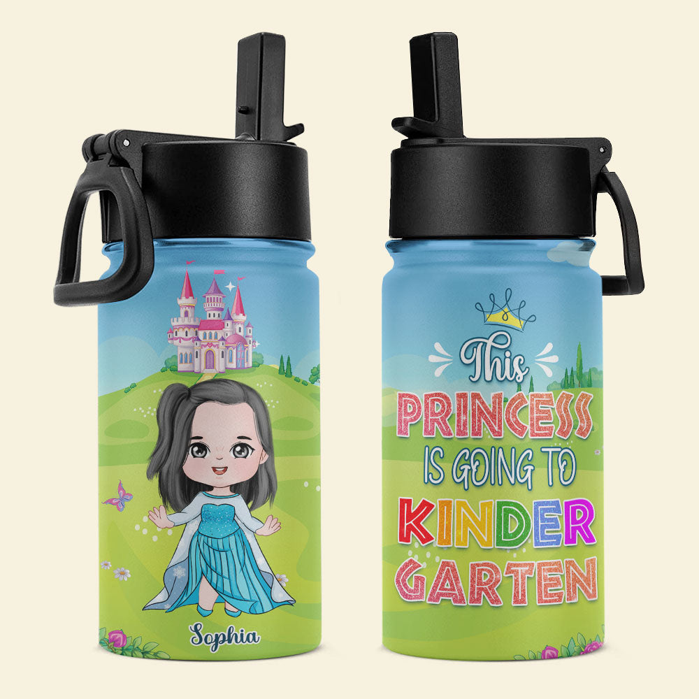 Personalized Princess Tumbler for Kids - Back to School Gift Kid Tumbler PopCulturePrints