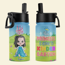 Load image into Gallery viewer, Personalized Princess Tumbler for Kids - Back to School Gift Kid Tumbler PopCulturePrints

