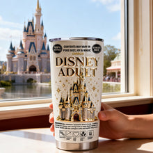 Load image into Gallery viewer, “Unleash Your Inner Magic” - Fairytale Castle Tumbler, Personalized Gift for Magic Lovers Tumbler Cup PopCulturePrints
