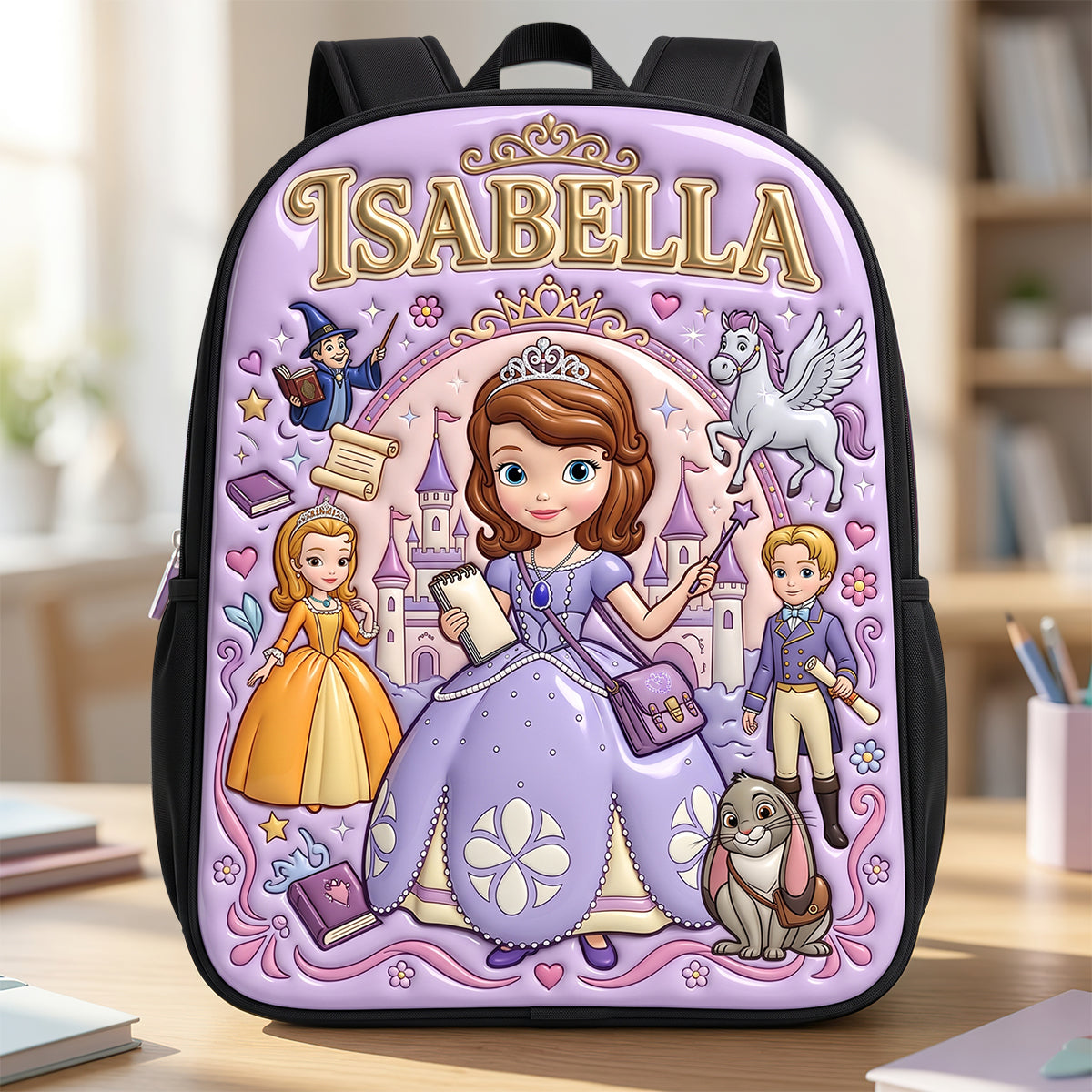 Little Princess School Bag - Personalized Gifts For Kids 03tydt130726 Backpack PopCulturePrints