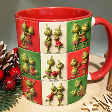 Load image into Gallery viewer, &quot;Celebrate Love This Christmas&quot; - Personalized Custom Coffee Mug for Couples - Unique Gift for Loved Ones Coffee Mug PopCulturePrints
