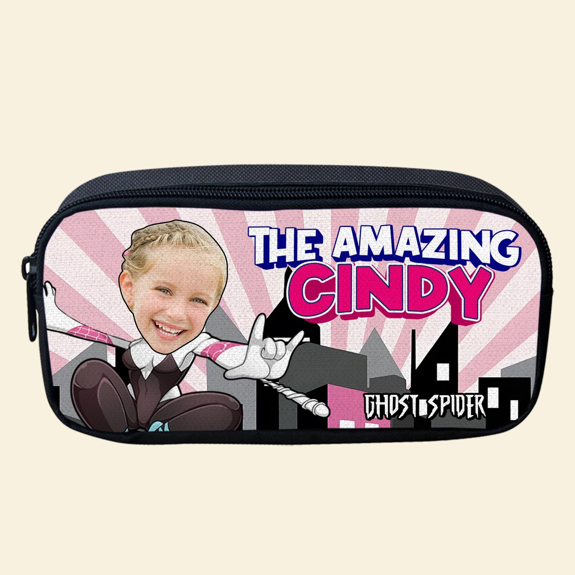 Personalized Amazing Cindy Ghost Spider Pencil Case