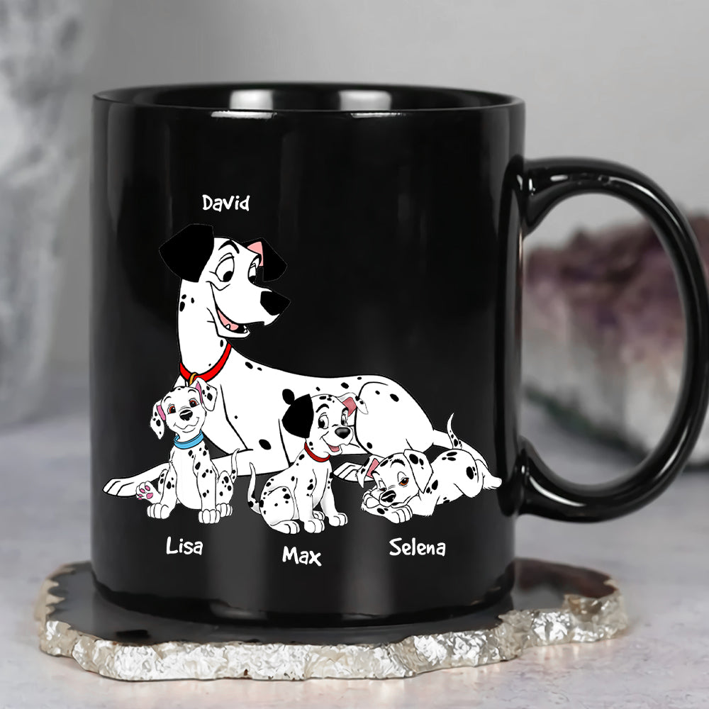 Best Dad Ever Personalized Dalmatian Coffee Mug Coffee Mug PopCulturePrints