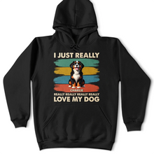 Load image into Gallery viewer, I Just Really Love My Dog - Personalized T-Shirt for Dog Lovers T-shirt PopCulturePrints
