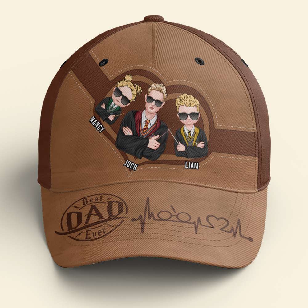 Personalized Best Dad Ever Harry Potter Themed Cap