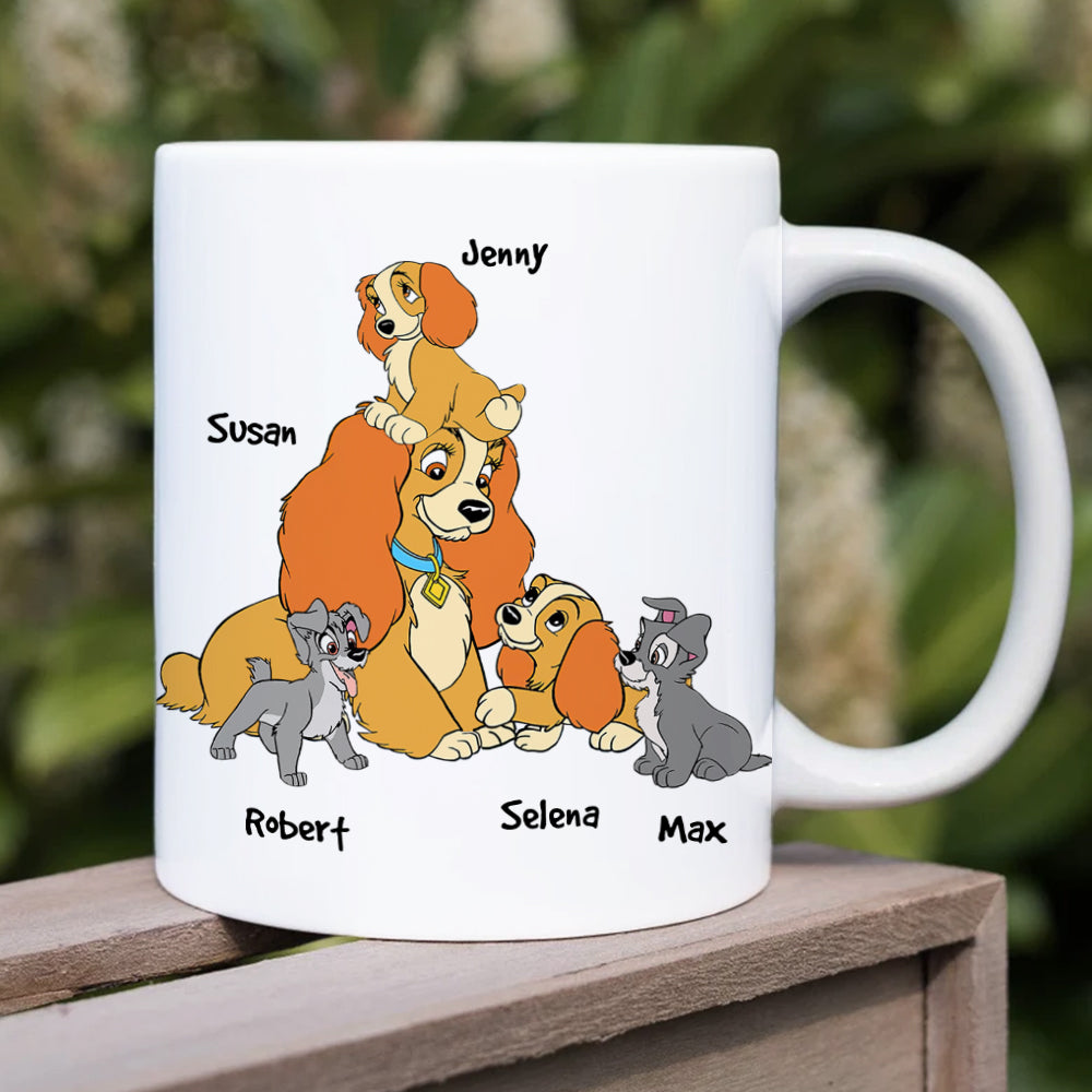 Personalized Best Dog Mom Ever Mug - Unique Mother's Day Gift for Pet Lovers Coffee Mug PopCulturePrints