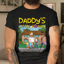 Load image into Gallery viewer, “Dad&#39;s Wildest Squad!” - Daddy&#39;s Little Homies Shirt - Personalized Gift for Dads &amp; Grandpas Shirts PopCulturePrints
