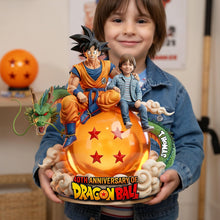 Load image into Gallery viewer, “Unlock Epic Adventures with the Dragon Balls!” - Celebrating 40 Years of Epic Power Battles - Personalized Custom Photo Gift Shaped Plaques PopCulturePrints
