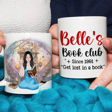 Load image into Gallery viewer, Personalized &#39;Get Lost in a Book&#39; Coffee Mug for Book Lovers Coffee Mug PopCulturePrints
