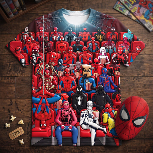 “Get Ready for the Movie Marathon!” - Personalized Funny Shirt for Movie Lovers AOP Products PopCulturePrints