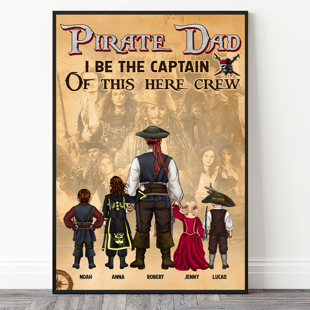 Personalized PokeDad Keychain - Custom Gifts for Dad Poster & Canvas PopCulturePrints